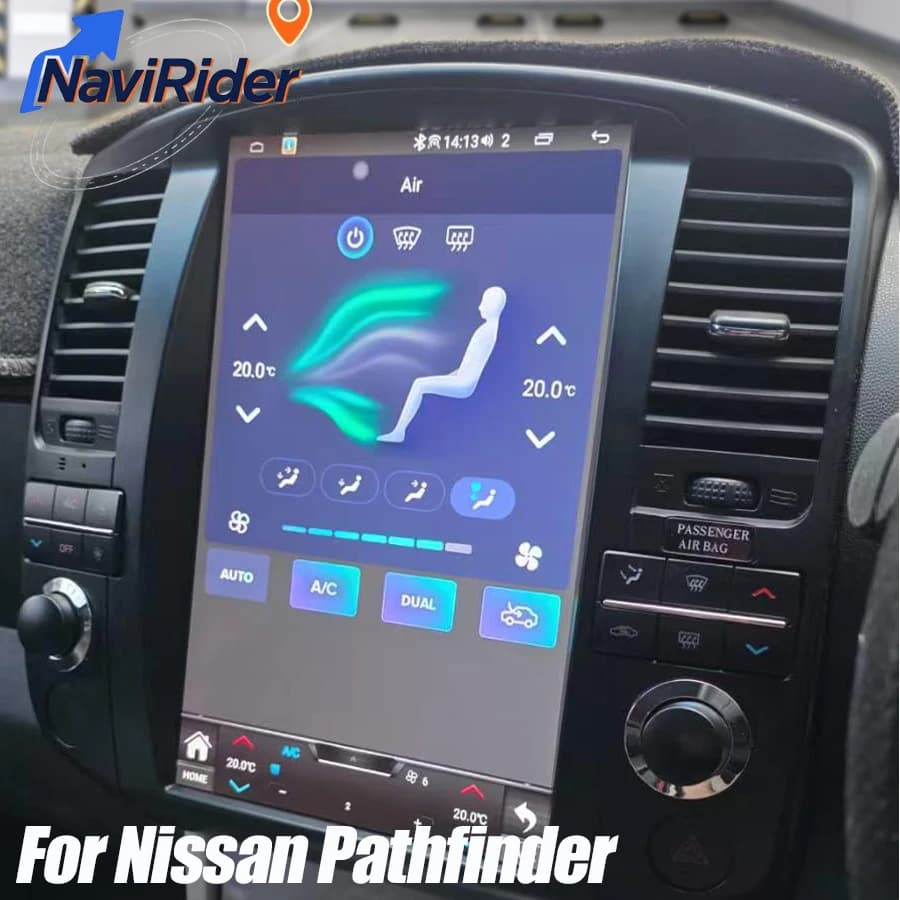 12.1inch Android Screen For Nissan Pathfinder R51 2006-2011 Stereo Car Radio Multimedia Video Player GPS Carplay Auto Navigation
