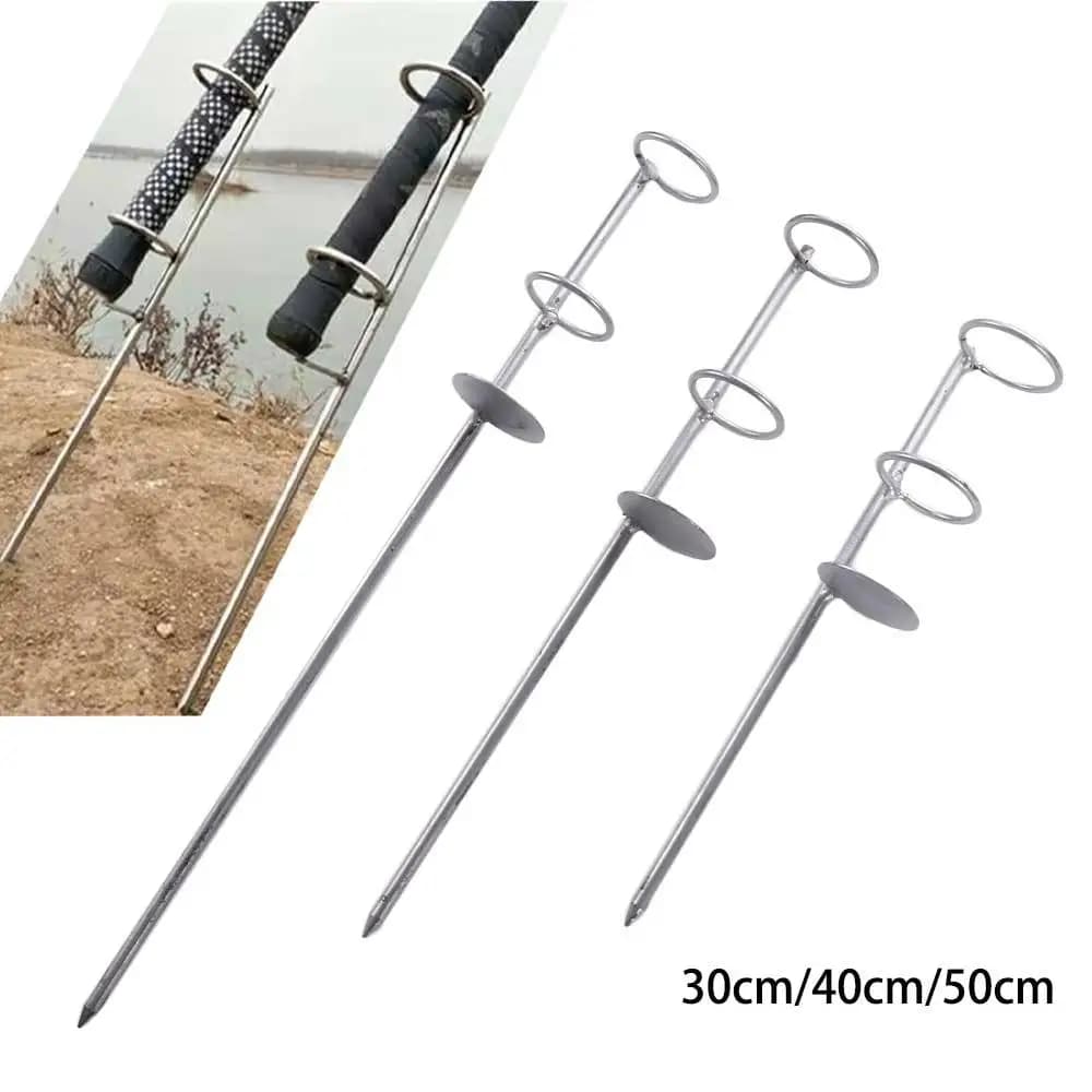 Support for portable fishing rod support for stainless steel ground fishing rod anti-rust support for ground fishing rod