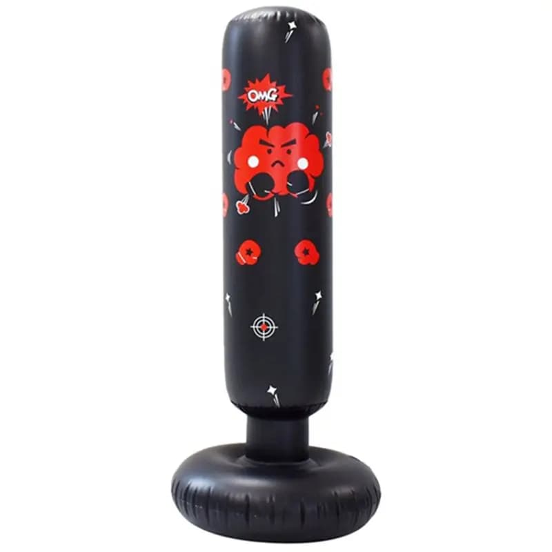 1 PCS Inflatable Punching Bag Boxing Bag Taekwondo Training Column Kids Boxing For Kids-A00E