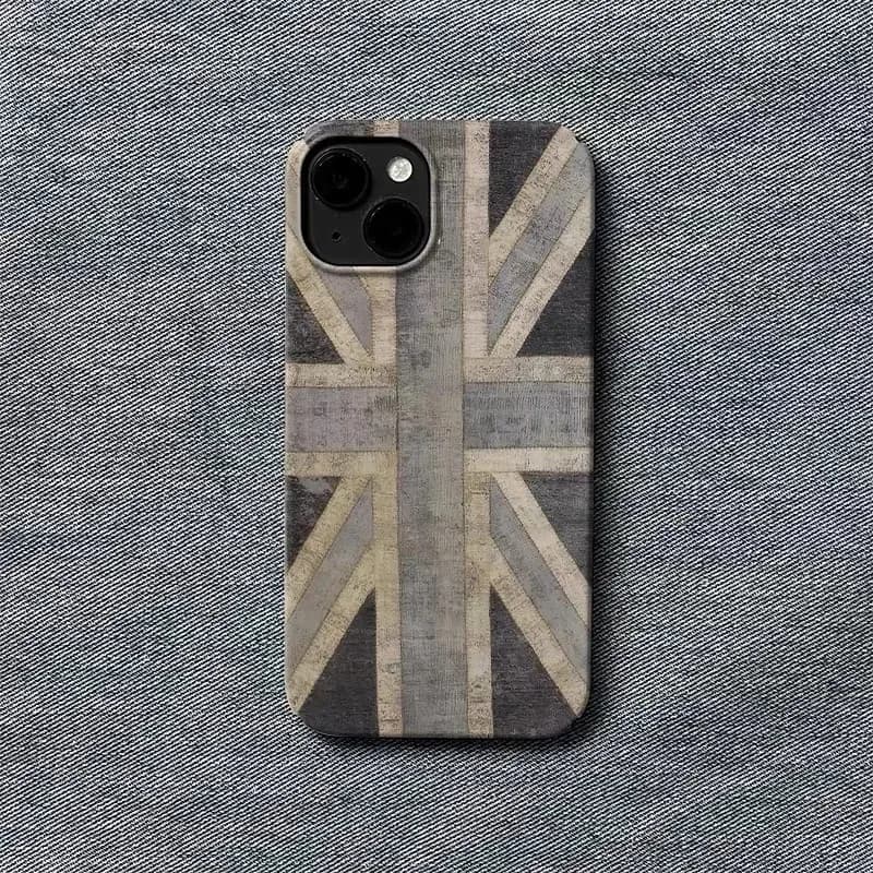 Custodia per telefono di lusso con grafico di riso marrone nero coreano per iPhone 17 16 15 14 13 12 11 Air Pro Max X XS XR Plus Pellicola lucida per PC dura