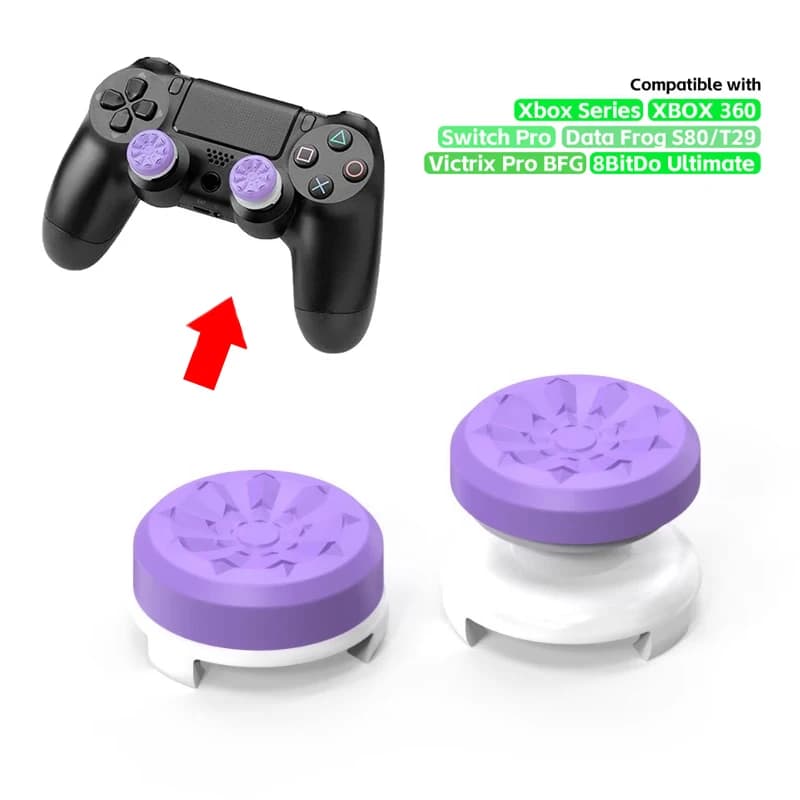 Per Freek Galaxy FPS Playstation PS4 Stick analogico ad alto rumore PS5 Joystick Controller Performance Command Stick Gioco Tappo in silicone