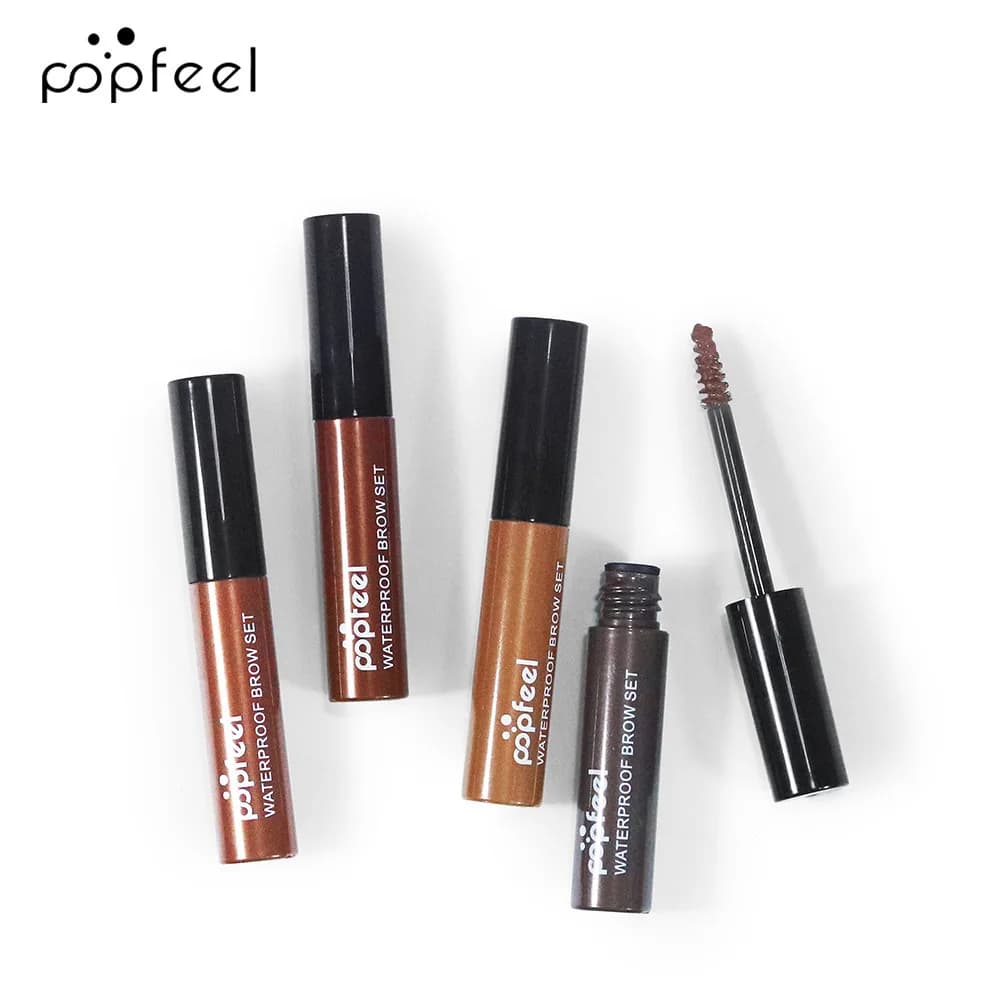 3D Eyebrow Mascara in Fiber, Waterproof, Long Life, with Gel and Matita in Eyebrow Powder