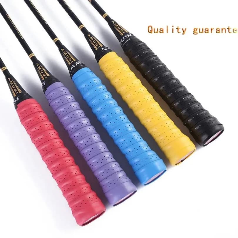 1 piece of anti-slip and anti-sweet overgrip for tennis rackets and badminton - Fix a secure grip and improve your game