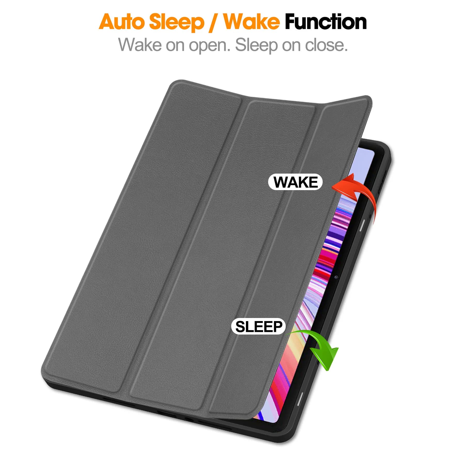For Xiaomi Redmi Pad Pro 12.1 Case with Pencil Holder tablet Cover funda For Red mi Pad Pro 2024 12.1 inch Smart Cases Coque