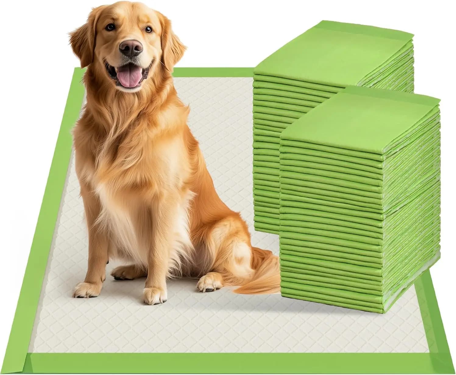 Tappetini Assorbenti Extra Large per Addestramento Animali 28x34 Pollici, Super Assorbenti e Impermeabili, Usa e Getta per Cani, Gatti, Conigli (Confezione da 50)