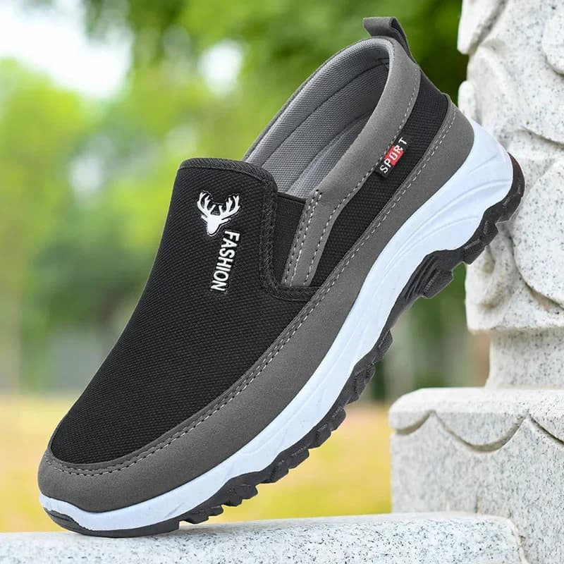Autunno nuovi uomini scarpe singole scarpe da passeggio antiscivolo all'aperto Casual comode scarpe da uomo traspiranti moda piatta Zapatos