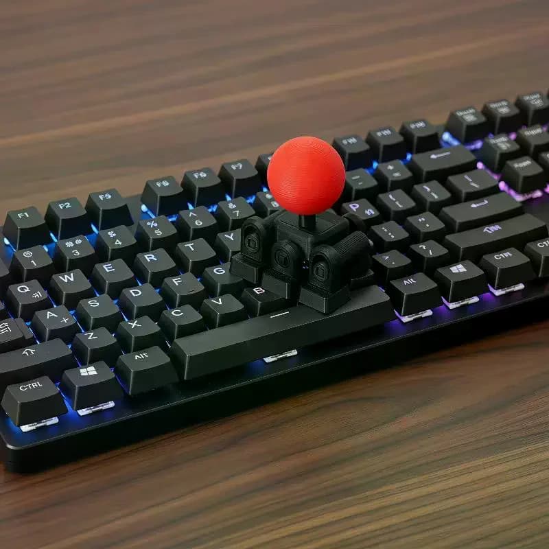 Fun Joystick Mechanical Keyboard Keycap, Stress Relief ABS Keycap with Cute Design, Ideal for Gaming Enthusiasts & Custom Setups