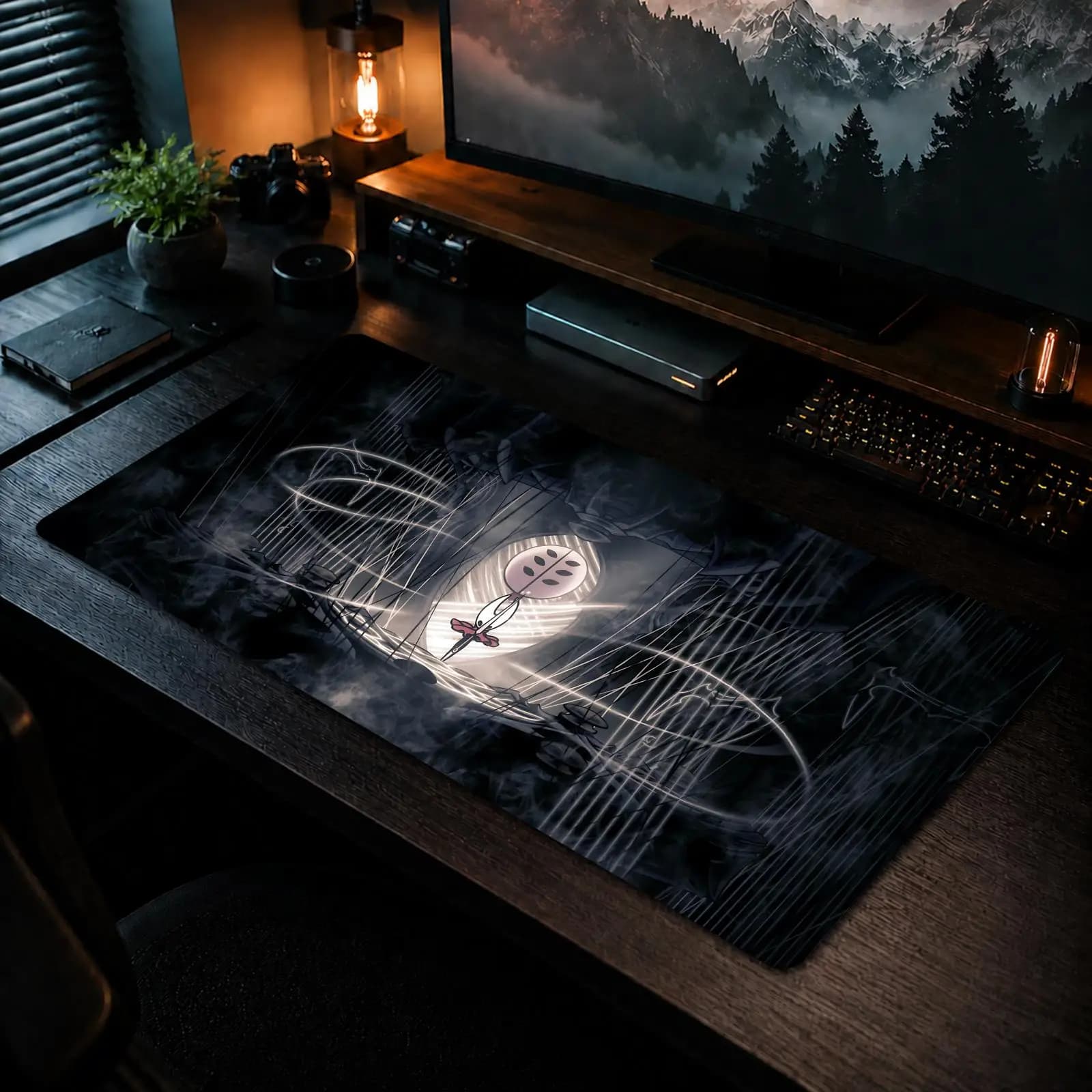 Cool Hollow Knight Silksong Mouse Pad Gaming office Non-slip Desk Mat Diy Mousepad Large Game Keyboard overlock