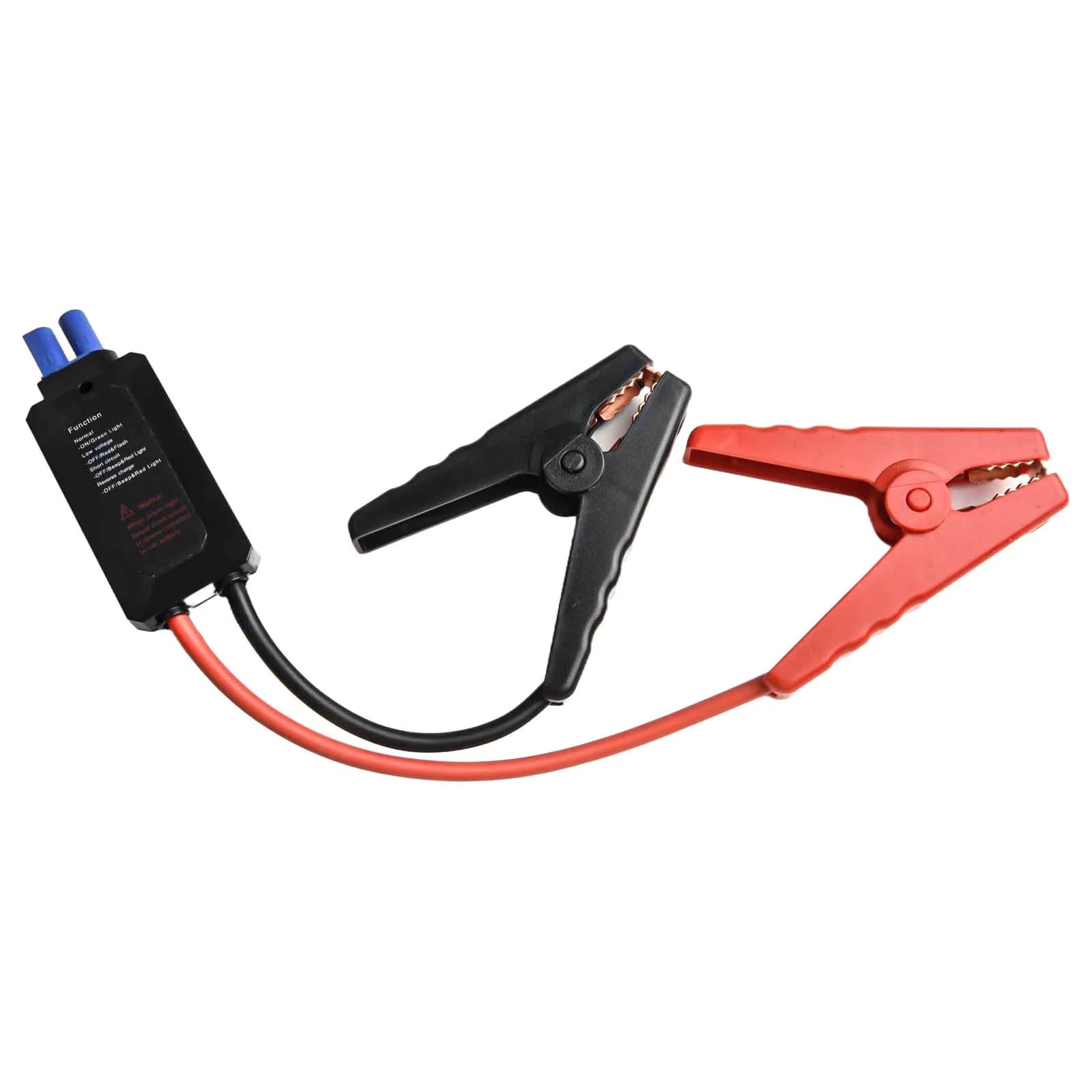 Clip per Avviamento Auto 12V 500A con Morsetto a Coccodrillo e Connettore EC5 per Avviamento Batteria Veicolo
