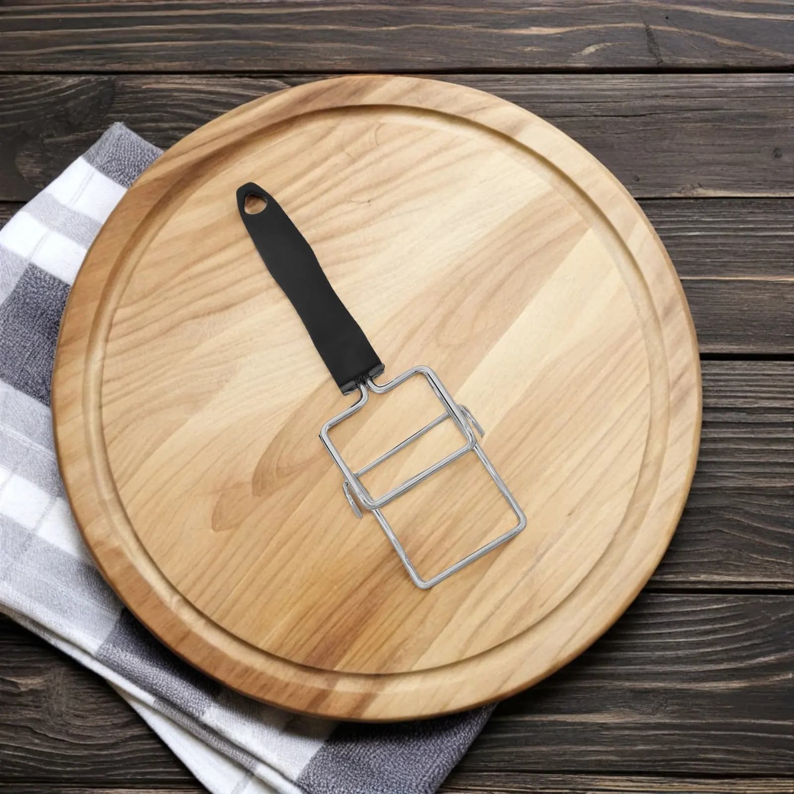 Heat-resistant stainless steel baking tray clip, kitchen tool to extract the air fryer oven shelf, hot plate clamp