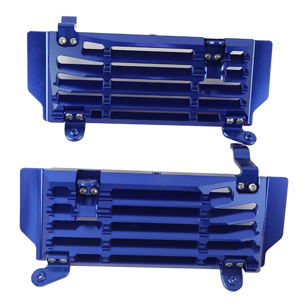 Protezione Radiatore in Alluminio per Moto, Copertura Raffreddamento Motore, Protezione Anticaduta Compatibile con Yamaha WR250F WR450F YZ250F YZ250FX YZ450F/FX