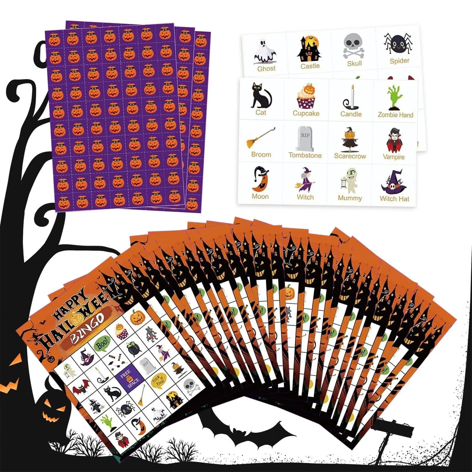 Carte per giochi notturni Giochi per famiglie per bambini e adulti Giocattolo interattivo per genitori e figli Tabellone per incollaggio Coppie Adolescenti Ragazze Ragazzi