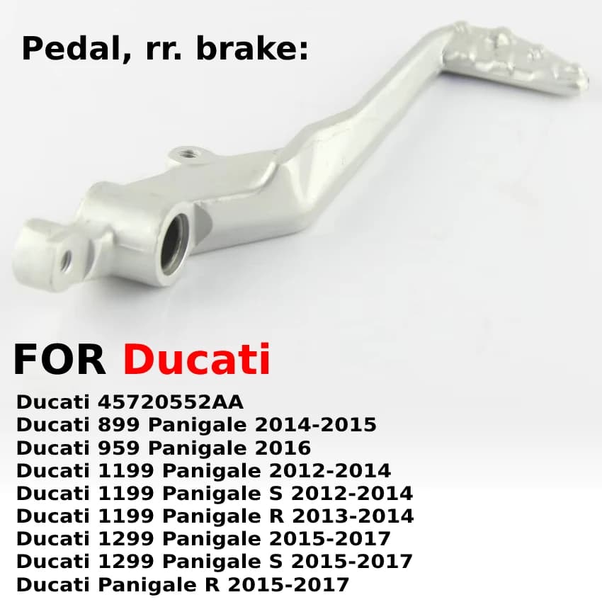 45720552 Pedale moto AA, cambio: leva del cambio per Ducati 899 / 959 / 1199 SR / 1299 Panigale S Panigale e Panigale R