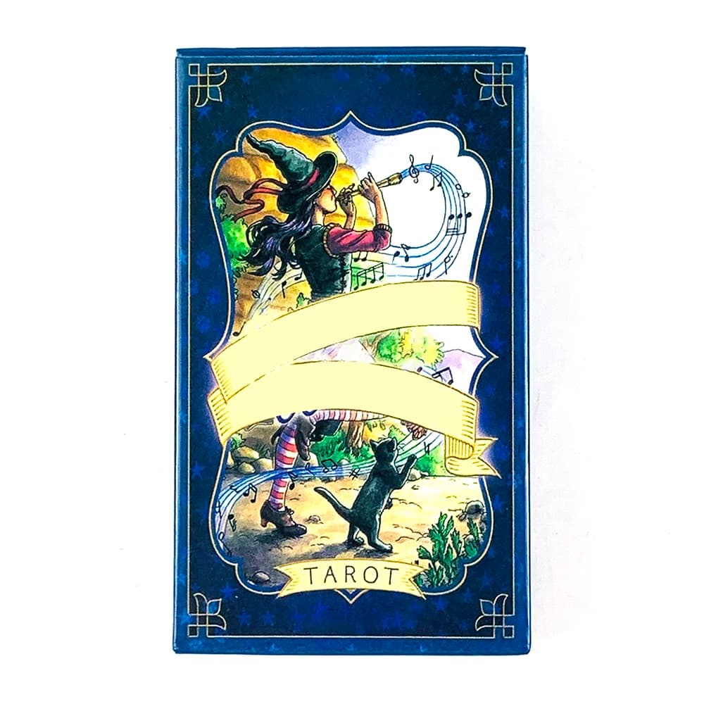 Carte dei Tarocchi: un mazzo da 78 carte Oracle English Vision Borad per giochi di carte, design mistici unici, perfetti per la divinazione e come regalo