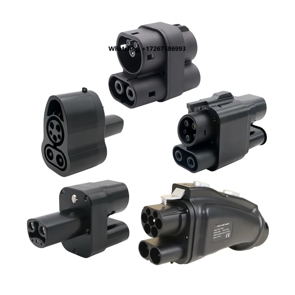 Adattatore Connettore Caricabatterie DC EV da 200kW 250kW CCS1 a CCS2 a CCS1 GBT