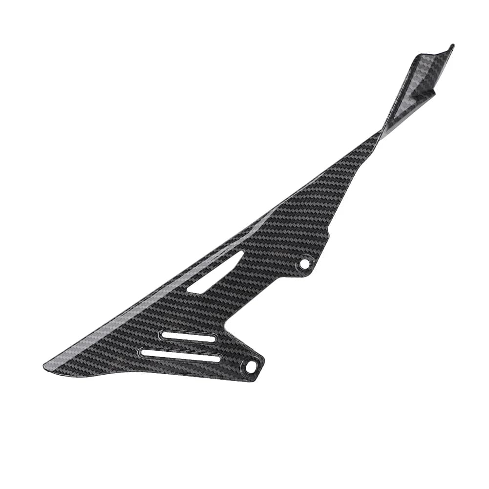 Ebike Upgrade Scooter Maintenance 42*11*4CM Chain Cover Carbon Fiber Pattern Chain Guard Mud Guard Electric Bike Part