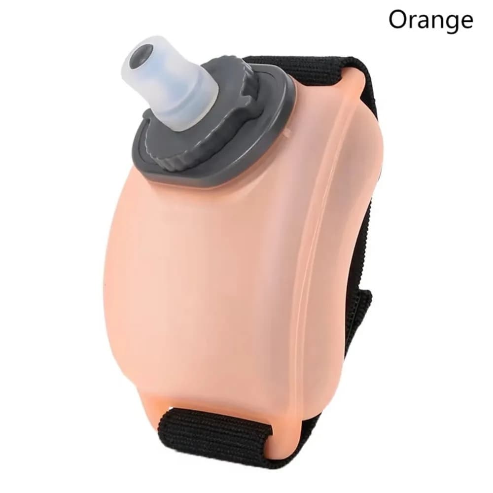 200 ml Portable Wrist Water Bottle Silicone Soft Silicone Bottle Tea/Coffee Maker Pack hydration for marathon Equitation Fitness Climbing