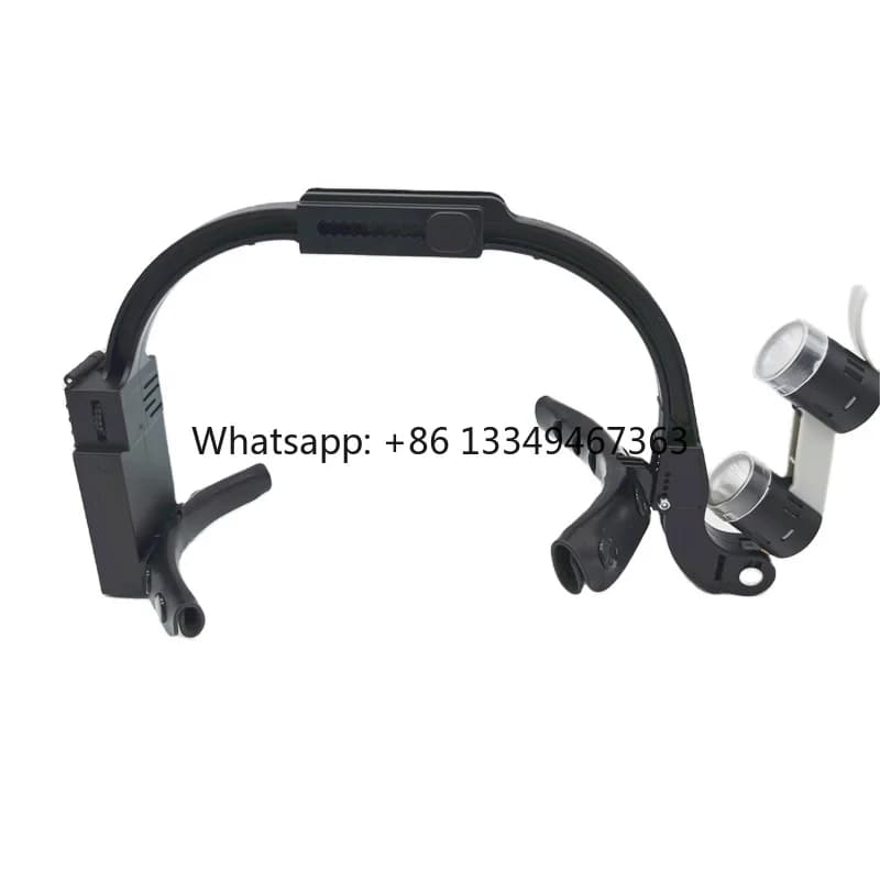 Faro Dentale Portatile Hot Sale Mamang PC JD-8802 Wireless con Lenti d'Ingrandimento Chirurgiche