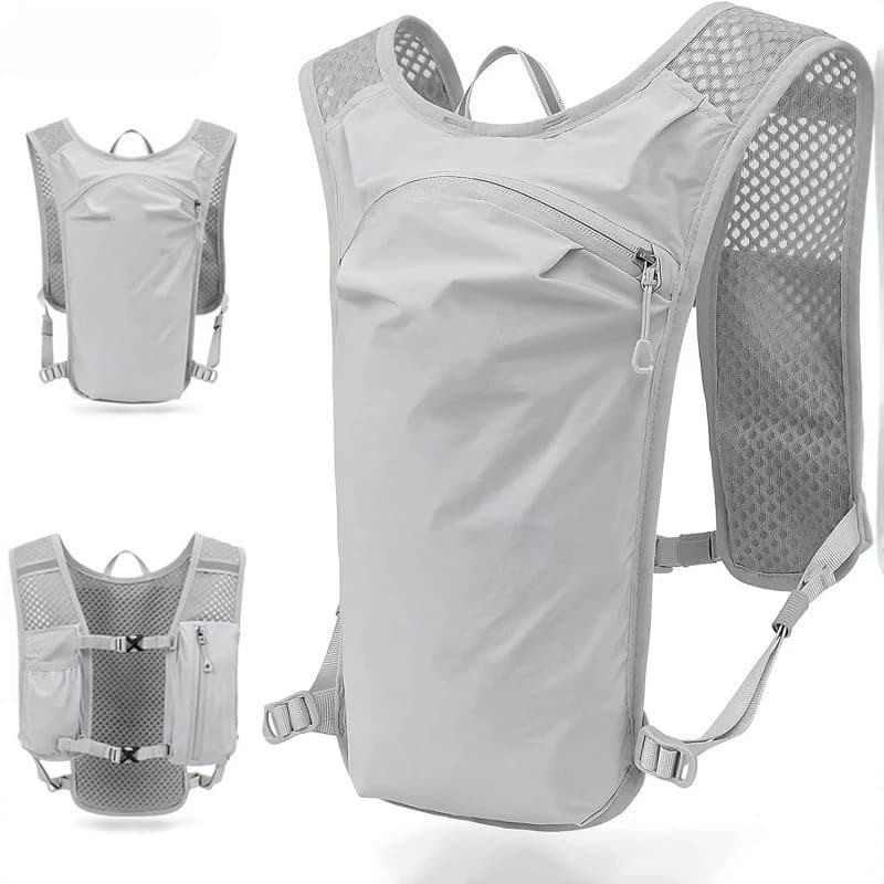 Breathable Running Hiking Backpack Water Bag Vest for Cycling Marathon Outdoor Sports