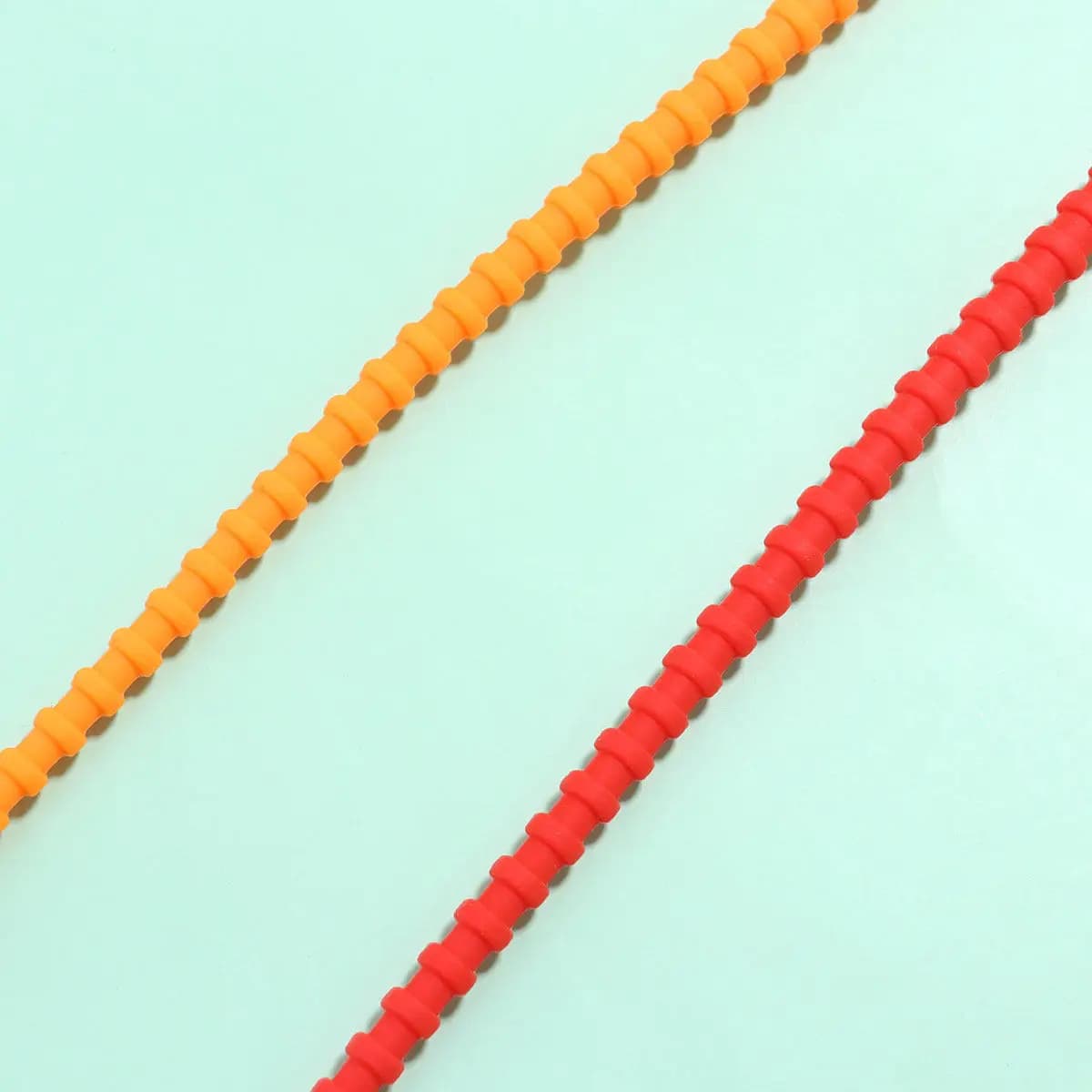 10Pcs Silicone Cable Ties Reusable Self-Locking Zip Ties for Headset Data Line Wire Organizer Food Bag Seal Backpack