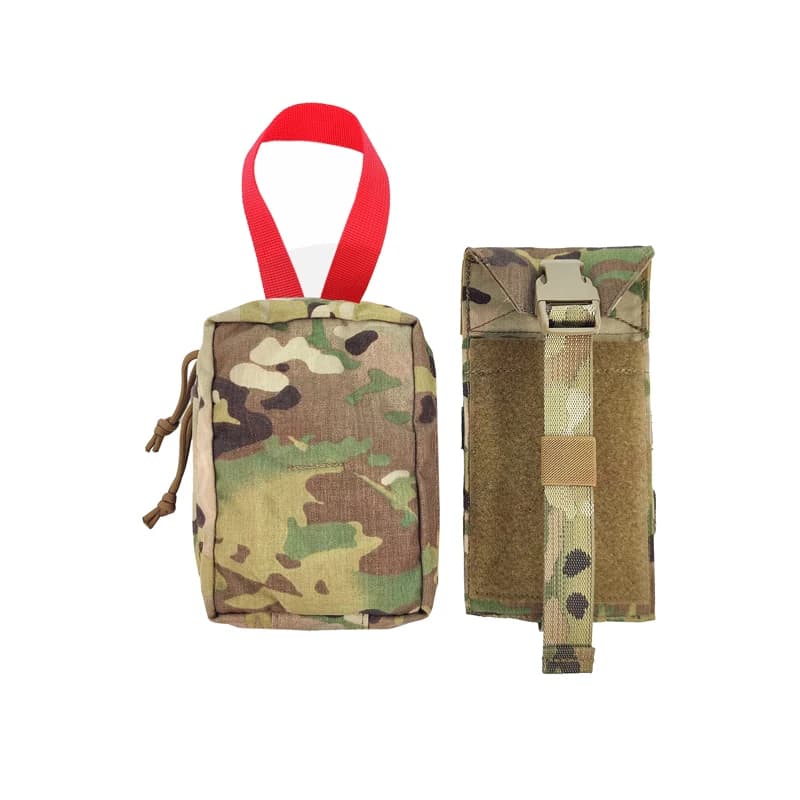 Kit di pronto soccorso Airsoft Tactical EDC Molle ATS Medical Pouch Multicam Survival Emergency rimovibile Utility Medical Kit Bag