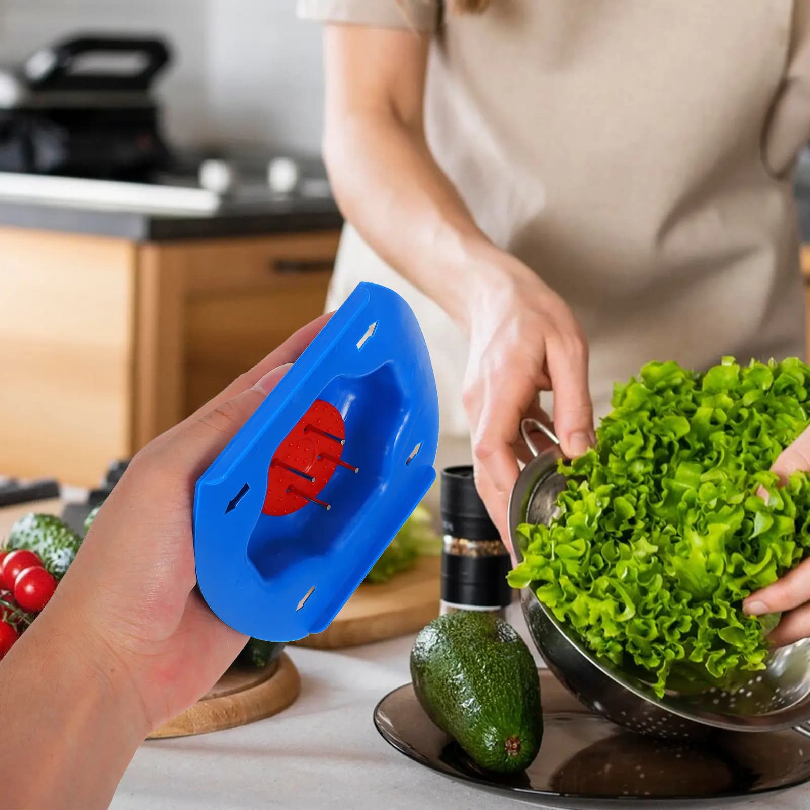 Vegetable Slicer Guard Finger Cut Protector for Mandoline Grater Chopping Board Cutting Safety Hand Protector Kitchen Food