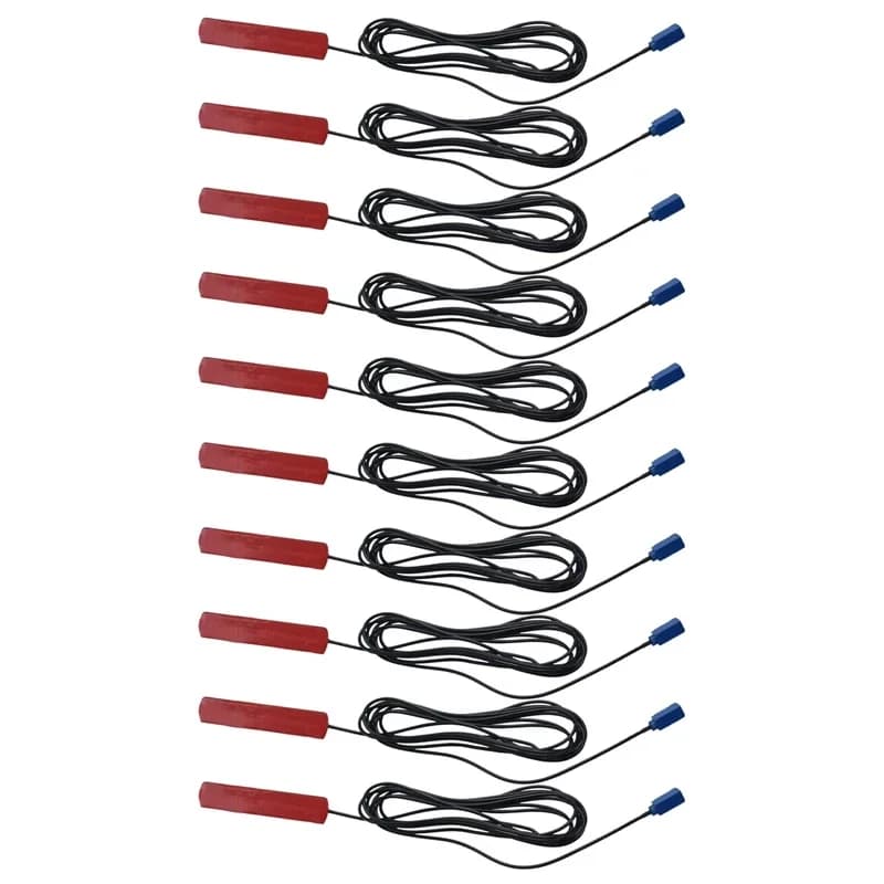10X Per Bmw Cic Nbt Evo Combox Tcu Mulf Bluetooth Wifi Gsm 3G Fakra 3 Metri Antenna Aria