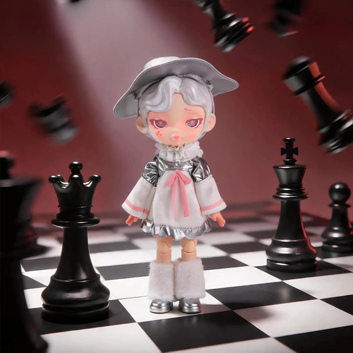 Laura Chess Series Movable Joint Doll Blind Box Mystery Box Elegant Actio Figure Collectible Model Desktop Decoration Model Gift
