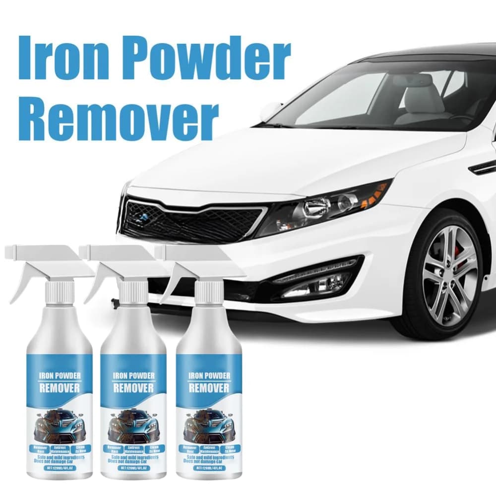Car Exterior Rust Dust Cleaning Agent Removes Iron Powder On Wheels And Paint Creates Smooth Finish And Long Lasting Protection