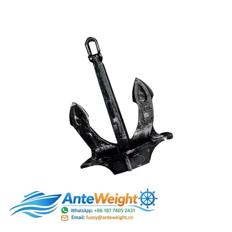 Hall Anchor Stockless Anchor for Ship Boat Marine Anchor With CCS LR ABS Certificate