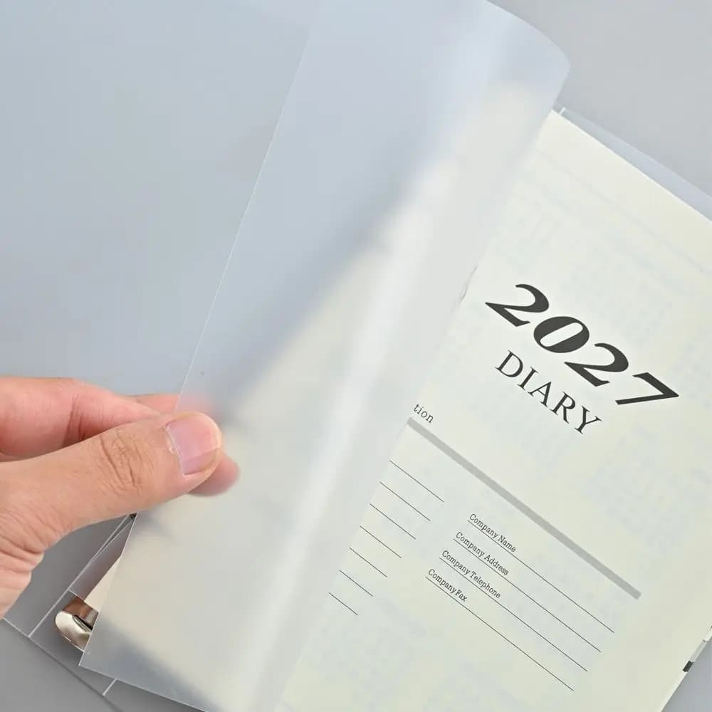 A5 2027 Journal Agenda Plannner Notebook English Loose Leaf Loose Leaf Calendar Inserts Paper Diary Planner Refill Pages