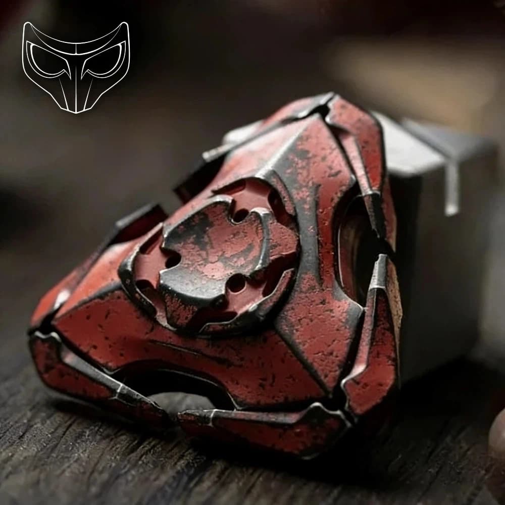 Freak Mech Studio Bloody Blade Fidget Spinner Open Nail Gyro Giocattolo Antistress Fidget Toys Originali per Adulti Gadget per Alleviare l'Ansia