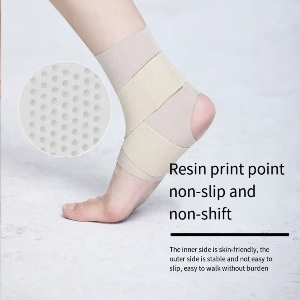 Supporto per tendine in fibra per il recupero da infortuni Manicotto di supporto per compressione Protezione per sport all'aria aperta Tutore per caviglia Protezione per caviglia sportiva