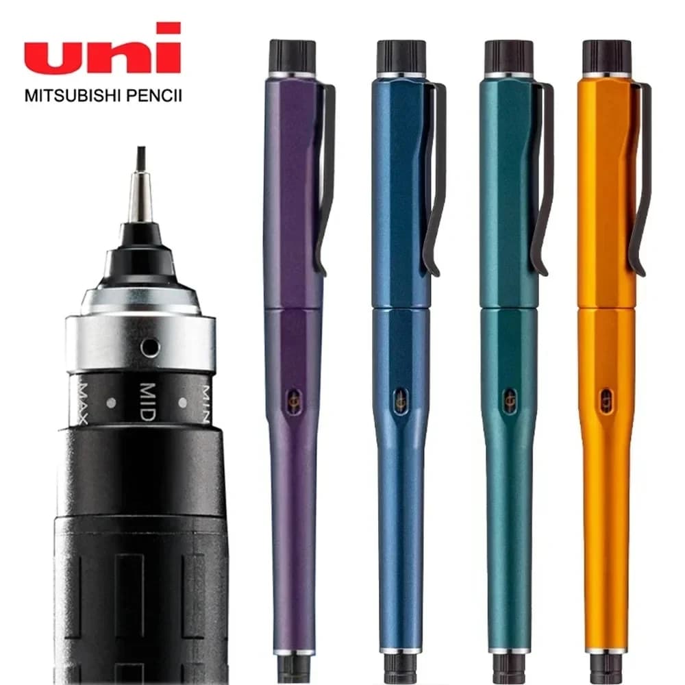 Japan Uni Mechanical Pencil M5-5000 Automatic Core Black Technology KuruToga DIVE Self Rotating Pencil For Drawing Writing Art