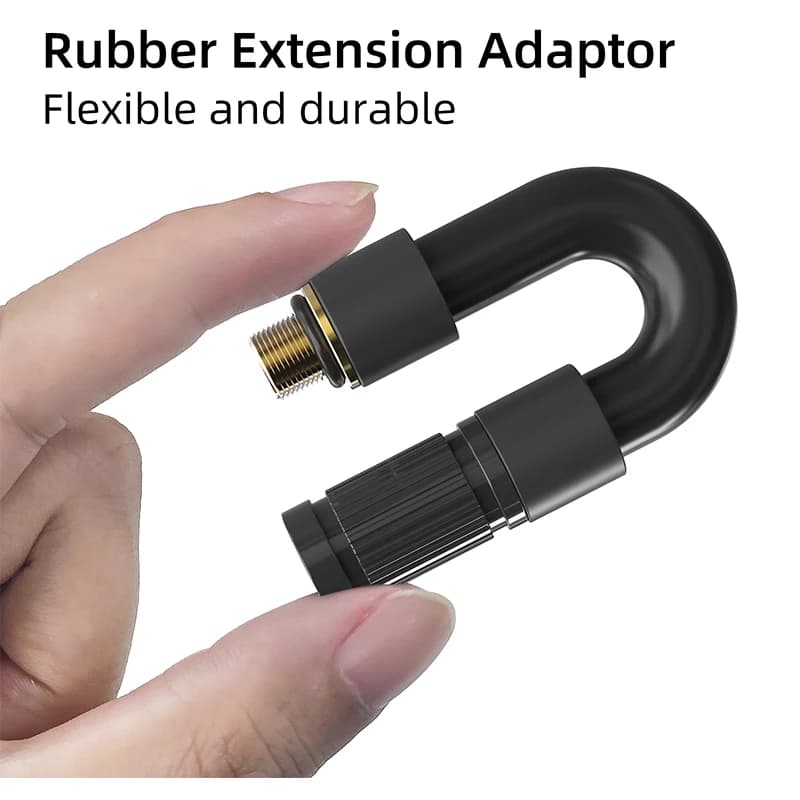8mm bicicletta pompa aria tubo di prolunga pompa tubo bicicletta connettore pompa aria bici pompa aria gonfiatore pneumatici ugelli accessori CYCLAMI