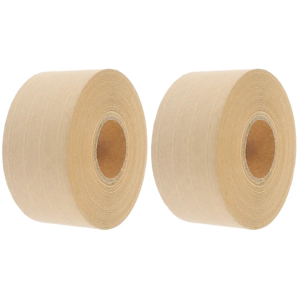 2 rotoli di nastro adesivo per imballaggio in carta ad alta adesione, nastro sigillante rinforzato per scatole di cartone, forniture per la sigillatura di cornici per quadri