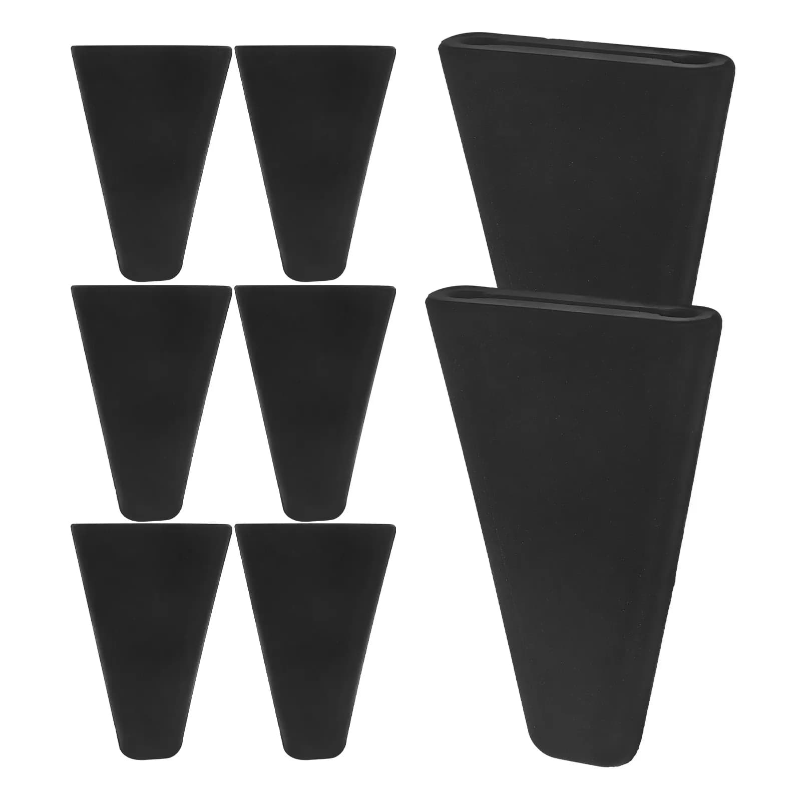 8Pcs Silicone Air Fryer Corner Bumper Pads Non-Slip Stable Feet Dishwasher Safe Protective Oven Rack Feet Replacement