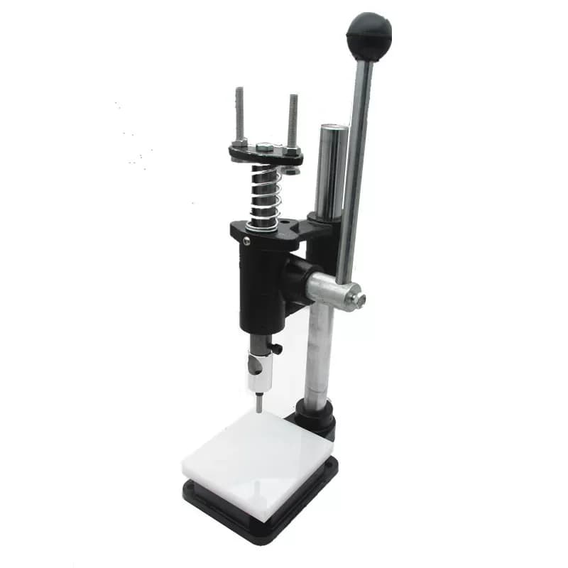 Desktop Manual Paper Drill Plastic Bag Hole Punching Machine