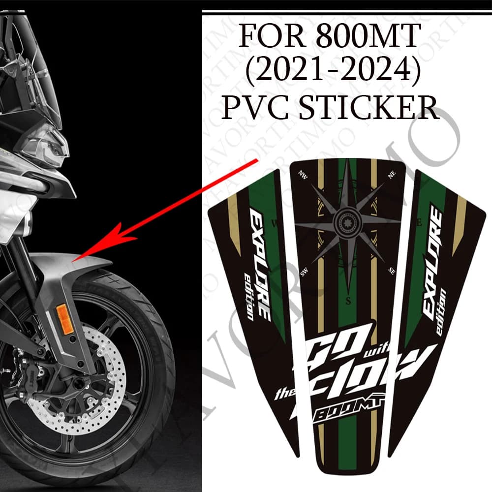 Per CFMOTO CM MOTO 800MT 800 MT 2022-2024 Serbatoio Pad Ginocchio Grips Parabrezza Carenatura Parafango Schermo Deflettore Protezione Del Corpo Adesivi