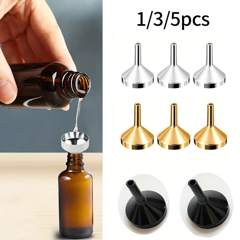 1/3/5 pcs rechargeable perfume bottle, mini travel bottle for rechargeable perfume, perfume dispenser with lower filling