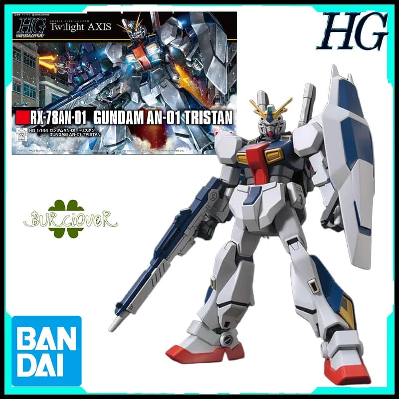 Bandai Genuino HG Tristan Gundam RX-78AN-01 1/144 Anime Action Figure Modello di Montaggio Giocattoli Regali Per I Bambini Da Collezione Hobby