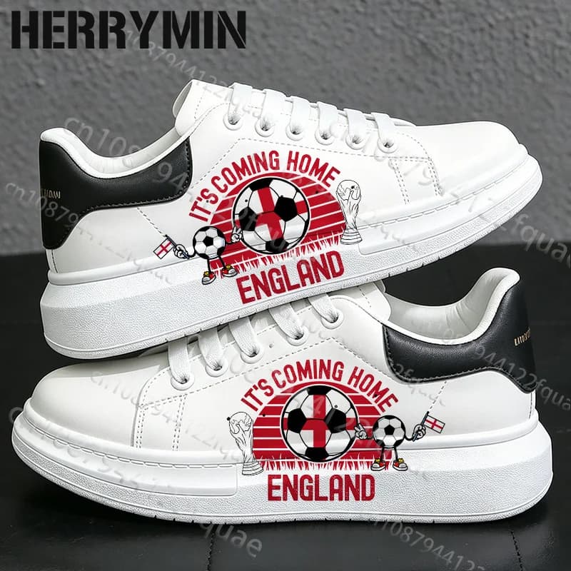 Scarpe da Passeggio 2026 per Partite di Calcio Inghilterra, Taglie 35-44, Adatte per Uomo e Donna, Resistenti all'Usura, Scarpe da Tennis per Adulti
