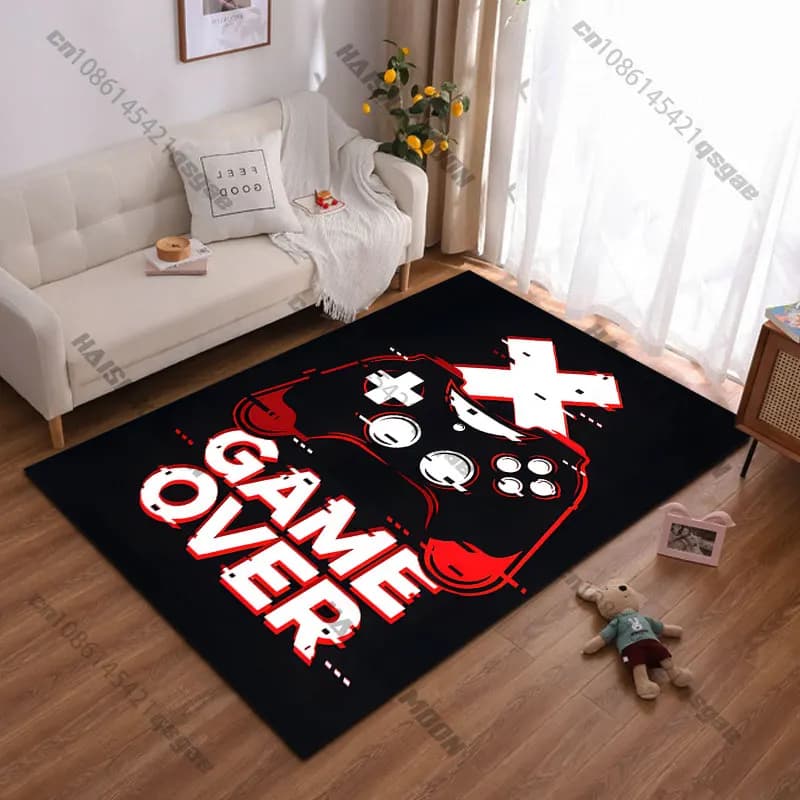 Tappeto da gioco per gaming, tappeto da yoga, decorazione per soggiorno, tappetino per gattonare per bambini, zerbino, tappeto decorativo, tappetino per giochi