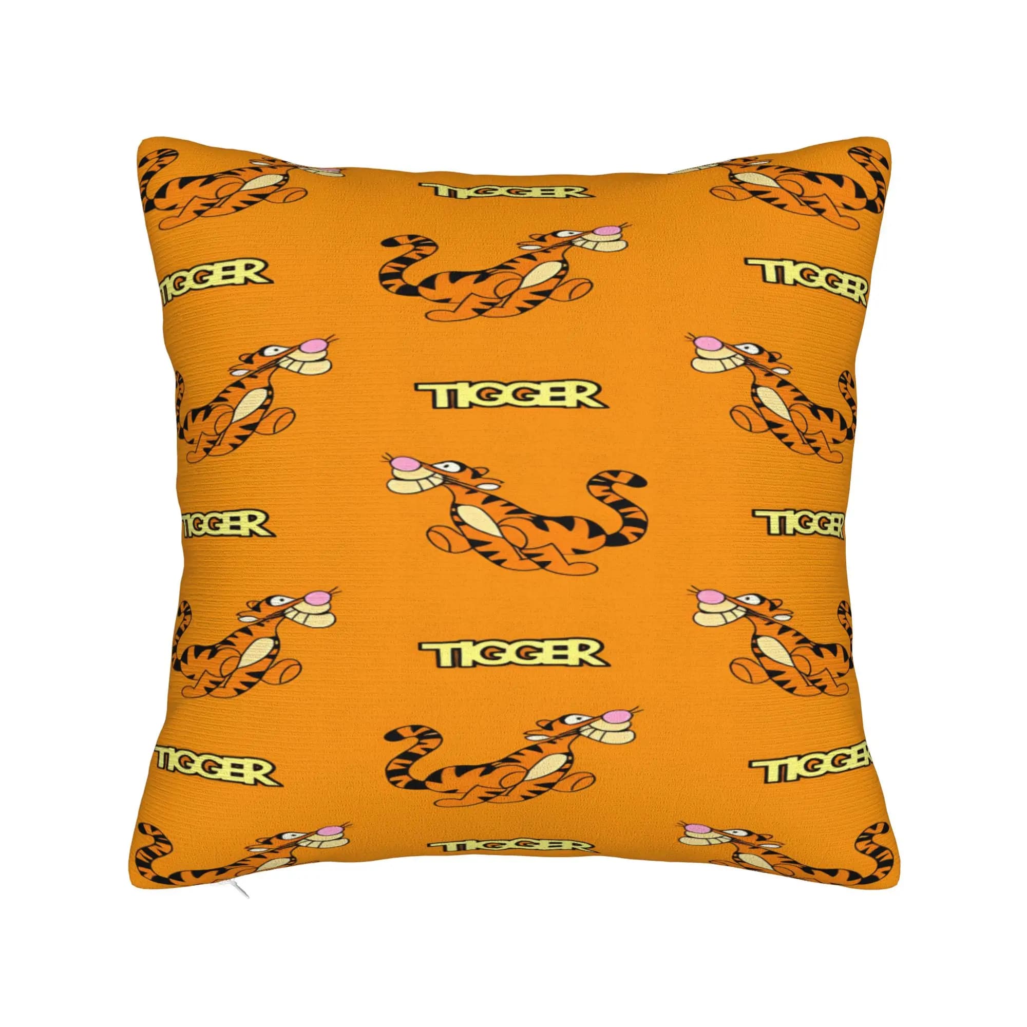 Fodera per cuscino Winnie The Pooh Tigger, fodera per cuscino stampata, fodera per cuscino originale per soggiorno, letto, sedia