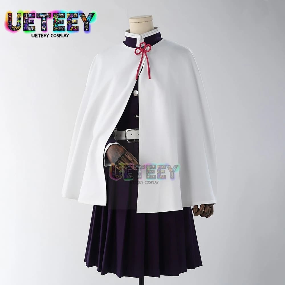UETEEY COS Tsuyuri Kanao Costume Cosplay Ricamo Abiti Anime Halloween