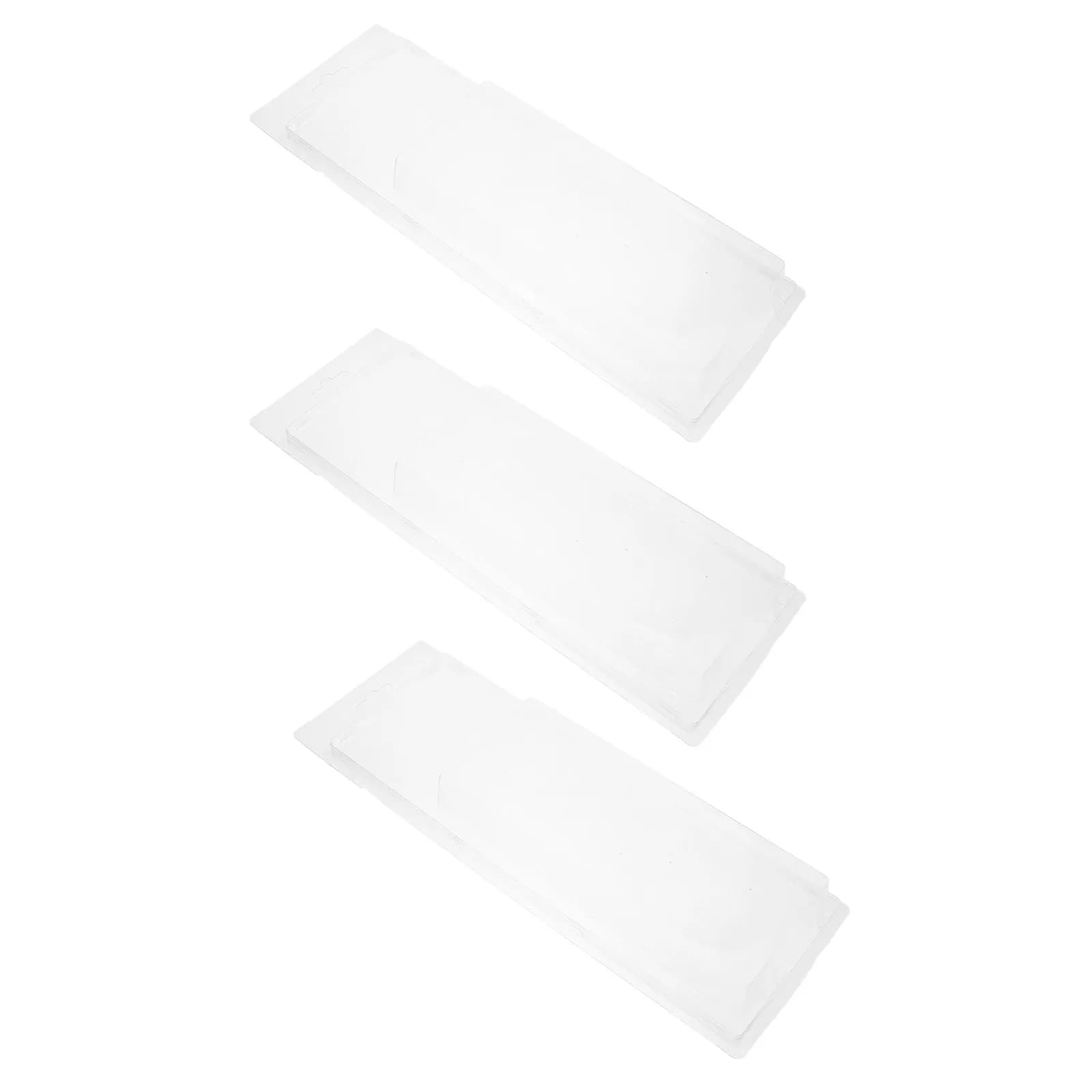 3pcs Plastic Case Clear Die Cast Car Blister Pack Covers Display Boxes Vehicle Storage Organizer Transparent Protector For Car