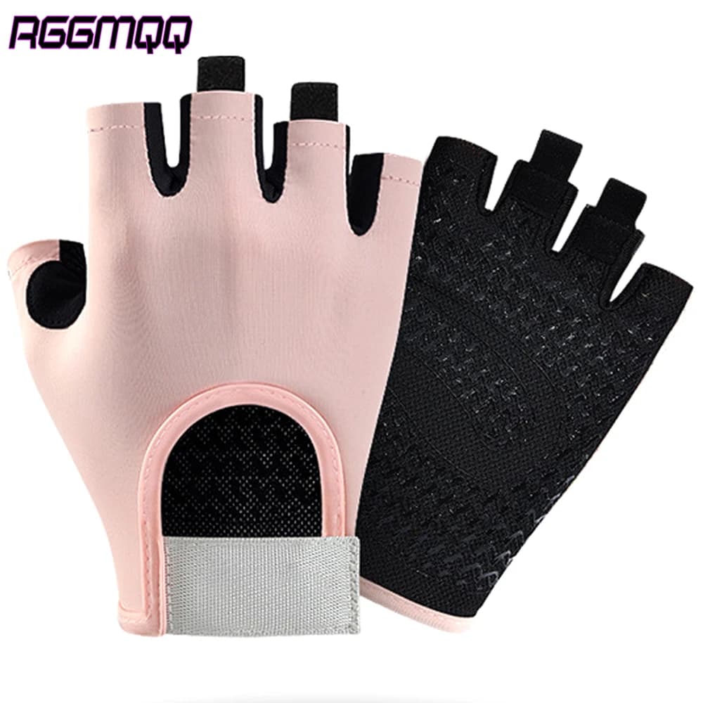 1 pair of training gloves for men and women - Hand-free gym gloves for weight lifting, training - Full palm protection, for tractions and sports