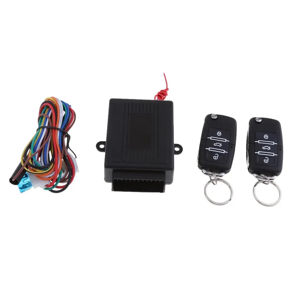Sistema di Allarme con Chiusura Centralizzata e Accesso Senza Chiave per Auto Universali 12V, Antifurto