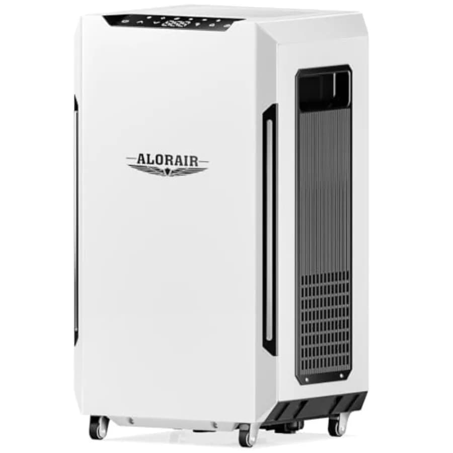 Deumidificatore Commerciale da 120 Pinte con Pompa e Tubo di Scarico, Tecnologia SLGR ad Alta Efficienza, Deumidificatore Industriale per Camera da Letto, Seminterrato, Bagno