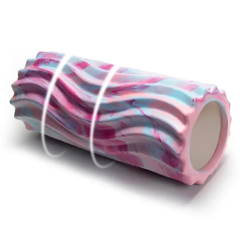 Smooth Foam Roller Iridescent Yoga Pilates Exercise Muscle Massage Relaxing Yoga Column Fitness equipment at home 33/45 cm